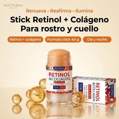 Stick Reafirmante de Retinol y Colágeno · Cuello y Rostro