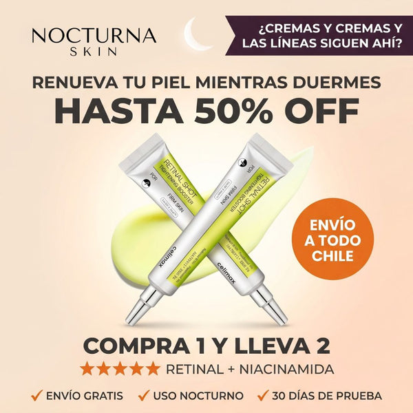 Booster de Retinal + Niacinamida · Reafirmante de Noche
